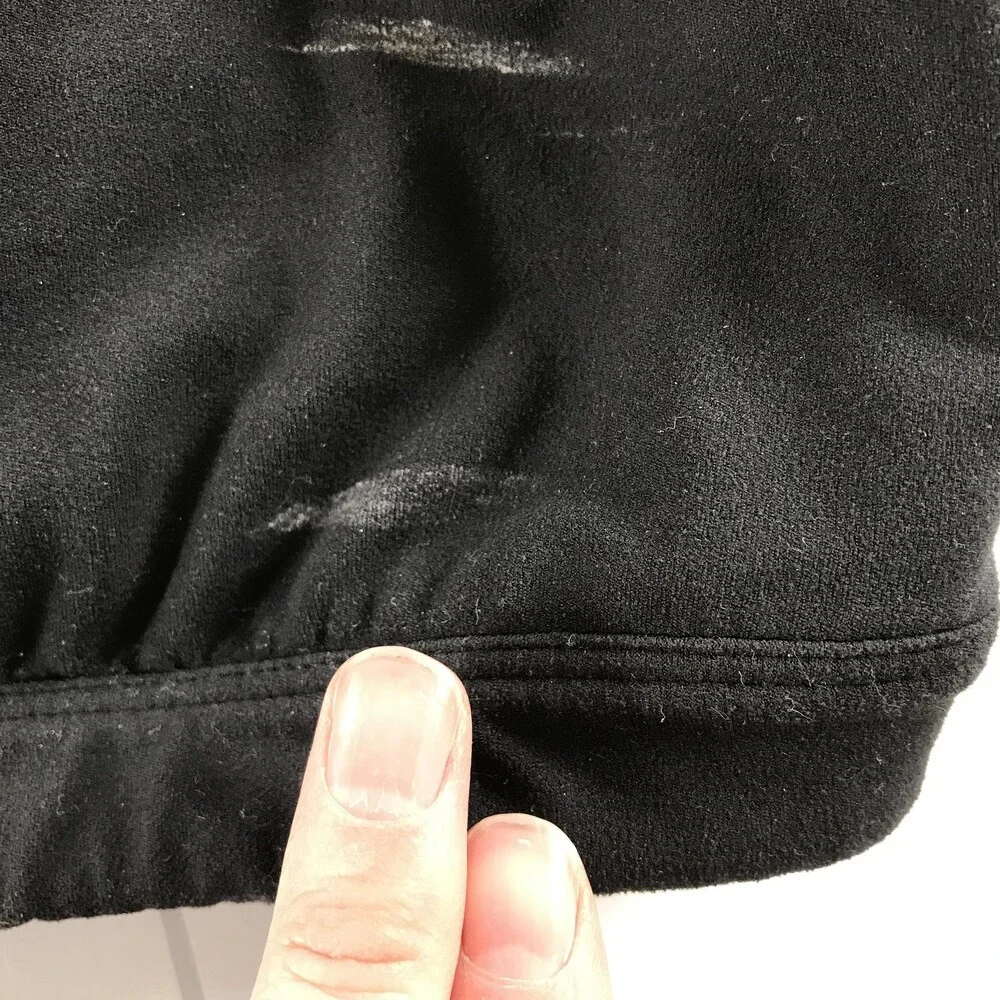 Athleta Sports Bra Womens XS Black Strappy Crossback Mesh Lined Removable Pads - Picture 3 of 14